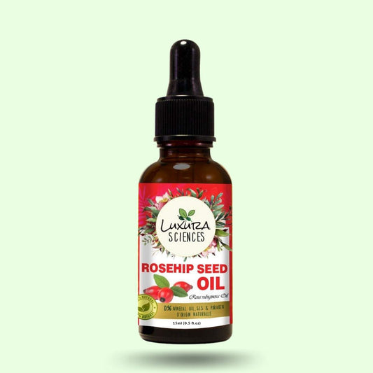 Luxura Sciences Organic Rosehip Seed Oil For Face
