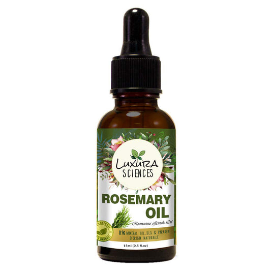 Luxura Sciences Organic Rosemary Essential Oil For Hair Growth