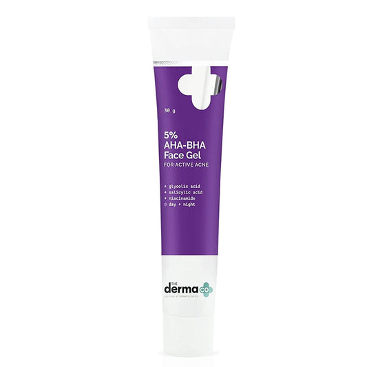 Buy The Derma Co 5% AHA-BHA Gel for Active Acne from DrMediCart, Ship from India to USA