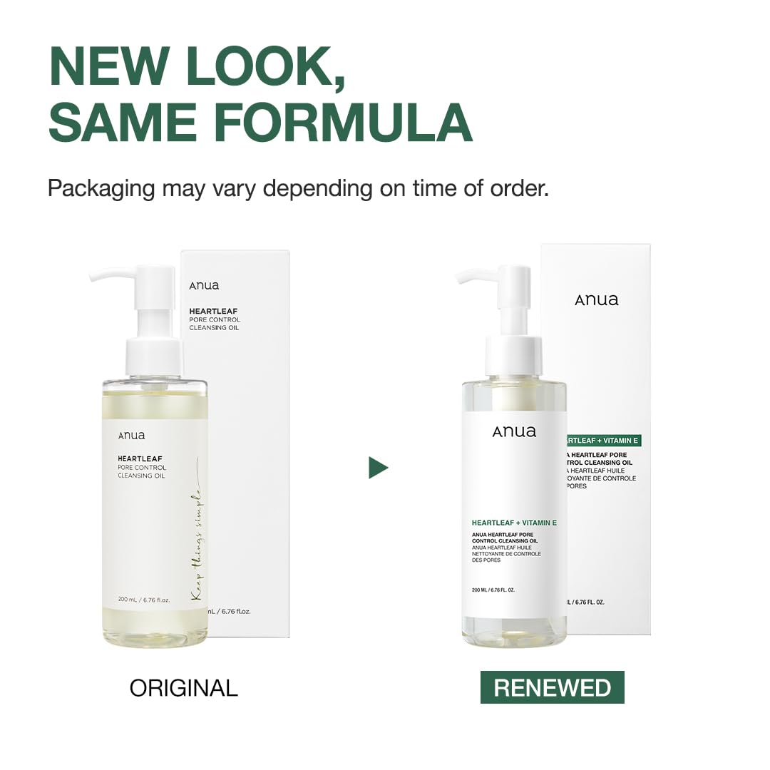 Anua Heartleaf Pore Control Cleansing Oil - Korean Skincare