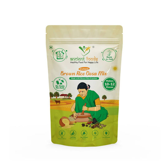 Buy Ancient Foods Instant Brown Rice Dosa Mix from DrMediCart