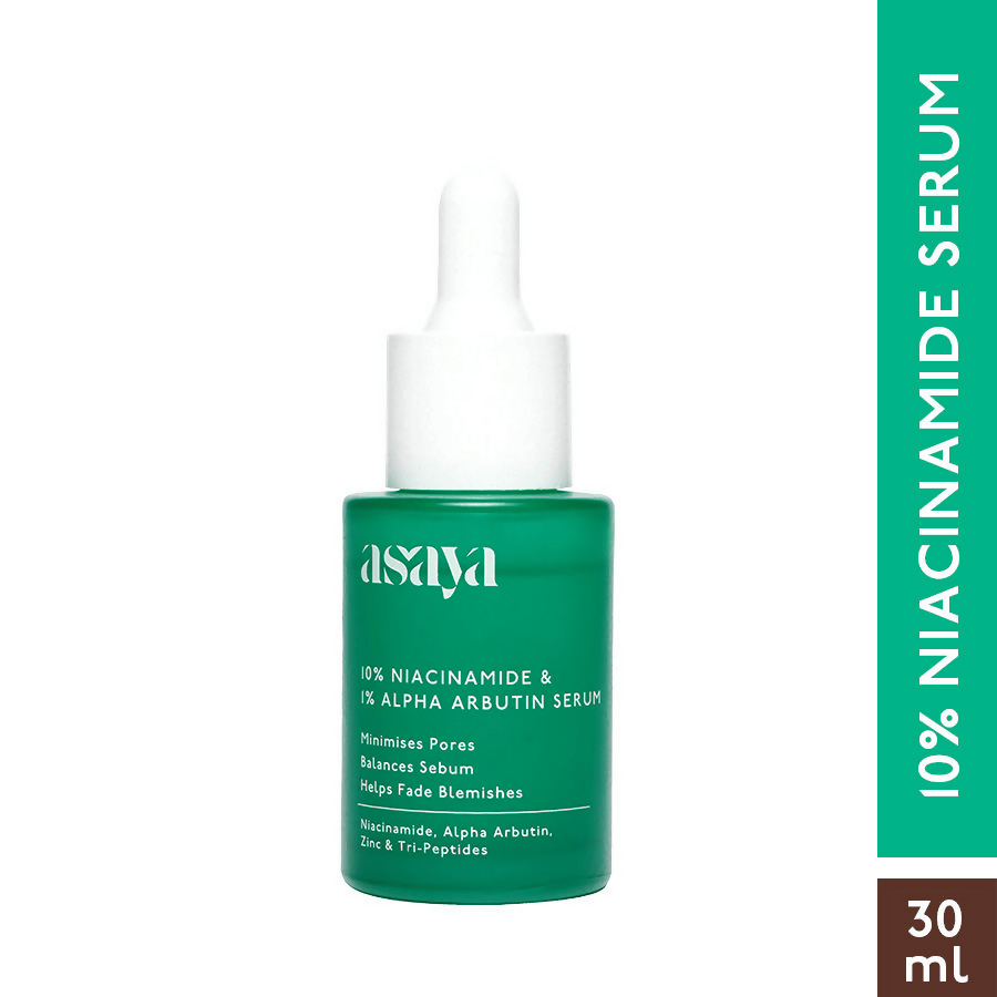 Asaya 10% Niacinamide & Alpha Arbutin Face Serum