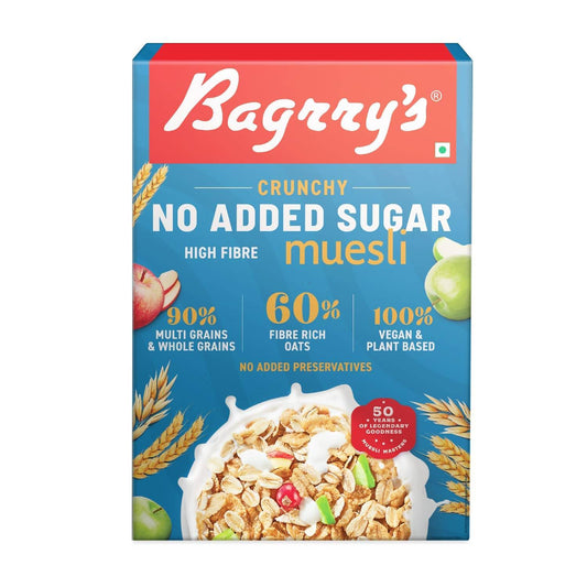 Bagrry's Crunchy No Added Sugar Muesli