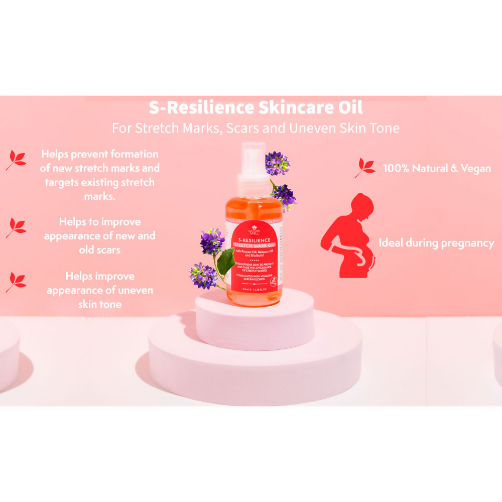 Nature Spell S-Resilience Stretch Marks Oil