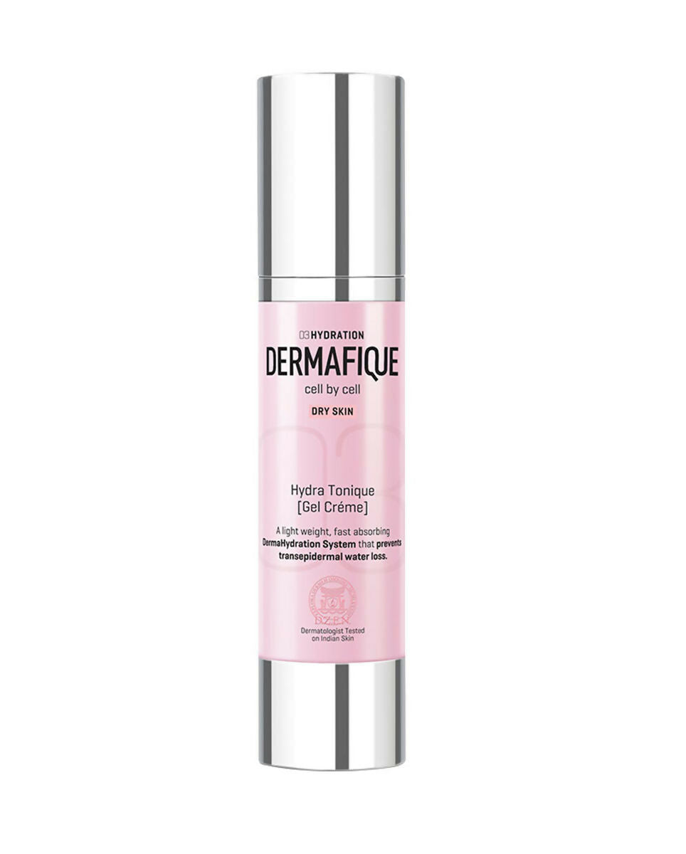 Dermafique Hydra Tonique Gel Creme With Shea Butter, Hydrating Moisturizer For Dry Skin