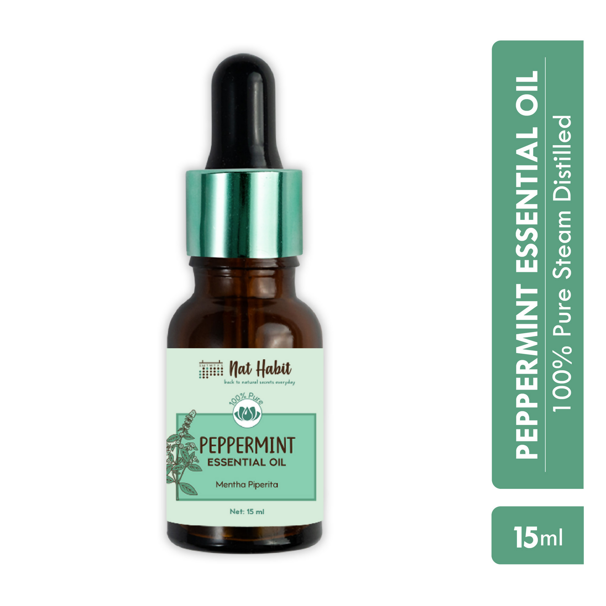 Nat Habit Peppermint Essential Oil For Hair Growth