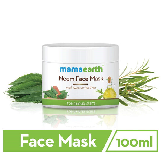Buy Mamaearth Neem Face Mask For Pimples & Zits from DrMediCart, Ship from India to USA