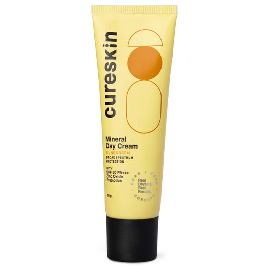 Cureskin Mineral Day Cream Sunscreen Matte Finish SPF 30 PA+++