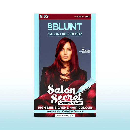 BBlunt Salon Secret High Shine Crème Hair Colour - Cherry Red
