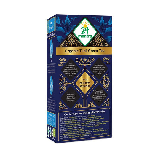 Buy 24 Mantra Organic Tulsi Green Tea from DrMediCart