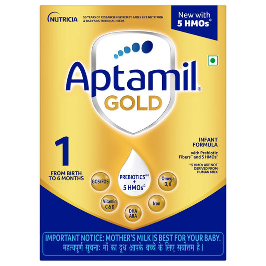 Aptamil Infant Formula with Prebiotics Stage 1 From Birth To 6 Months