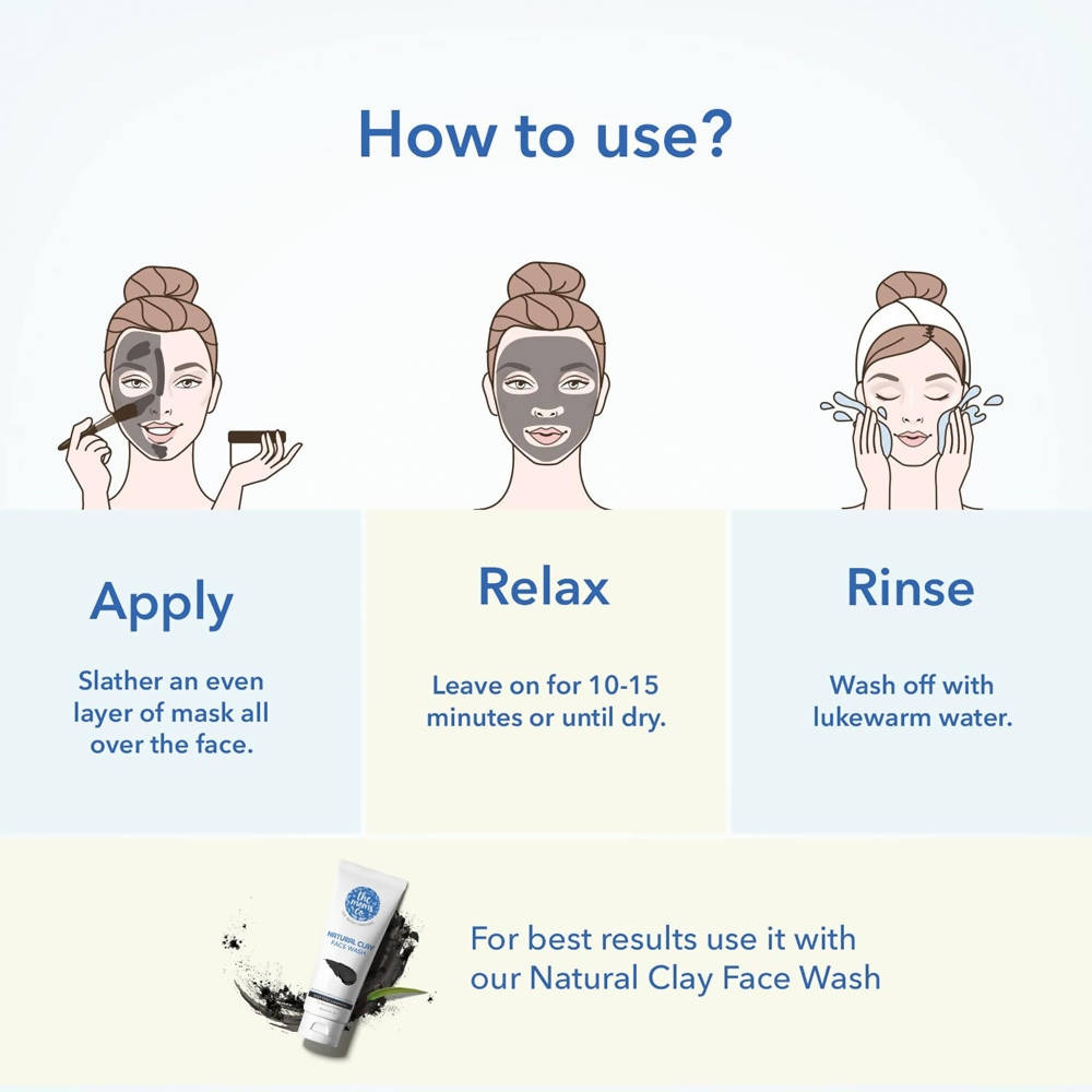 The Moms Co Natural Clay Face Mask (100 Gm) - Drmedicart