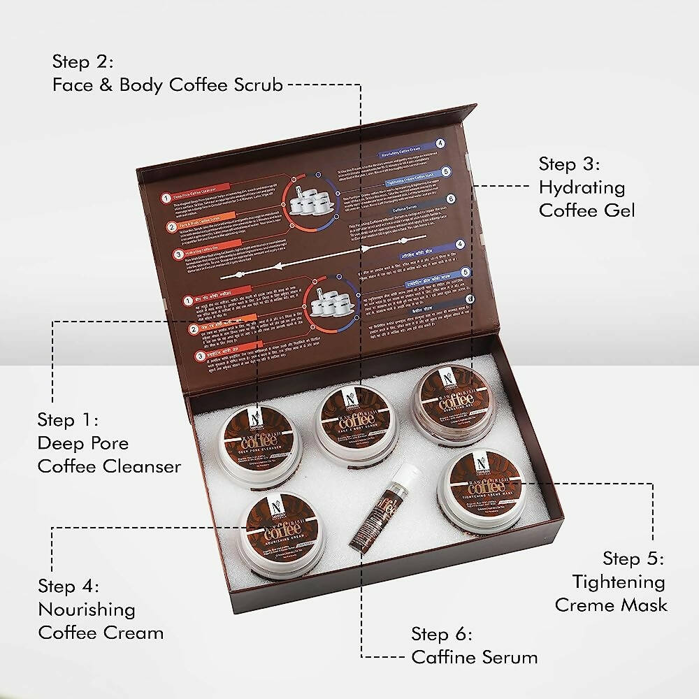 NutriGlow Natural’s Raw Irish Coffee Facial Kit