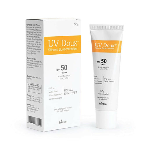 Brinton UV Doux Silicone Sunscreen Gel For Face & Body with SPF 50 PA+++