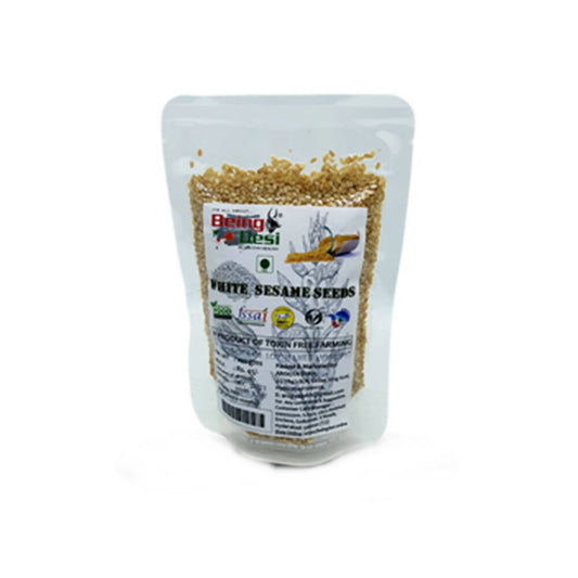 Being Desi White Sesame Seeds