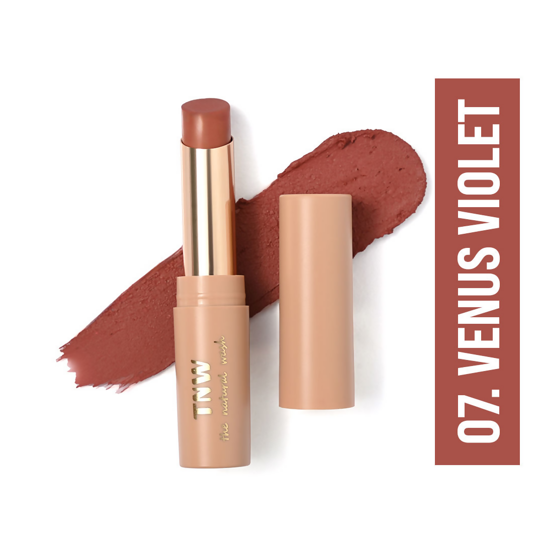 The Natural Wash Silky Matte Fusion Longstay Bullet Lipstick - Venus Violet