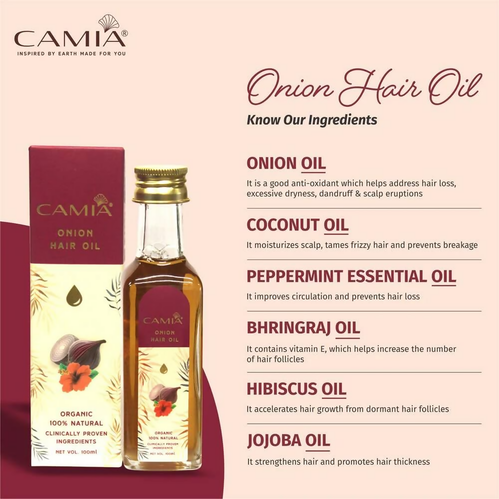 Camia Organic Onion Hair Oil