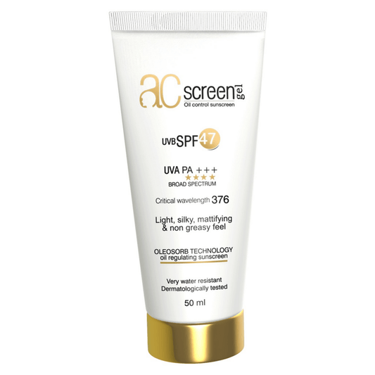 Acscreen Sunscreen For Oily And Acne Skin (UVB SPF 47) UVA PA +++