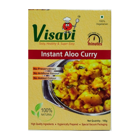 Visavi Instant Aloo Curry 100gm