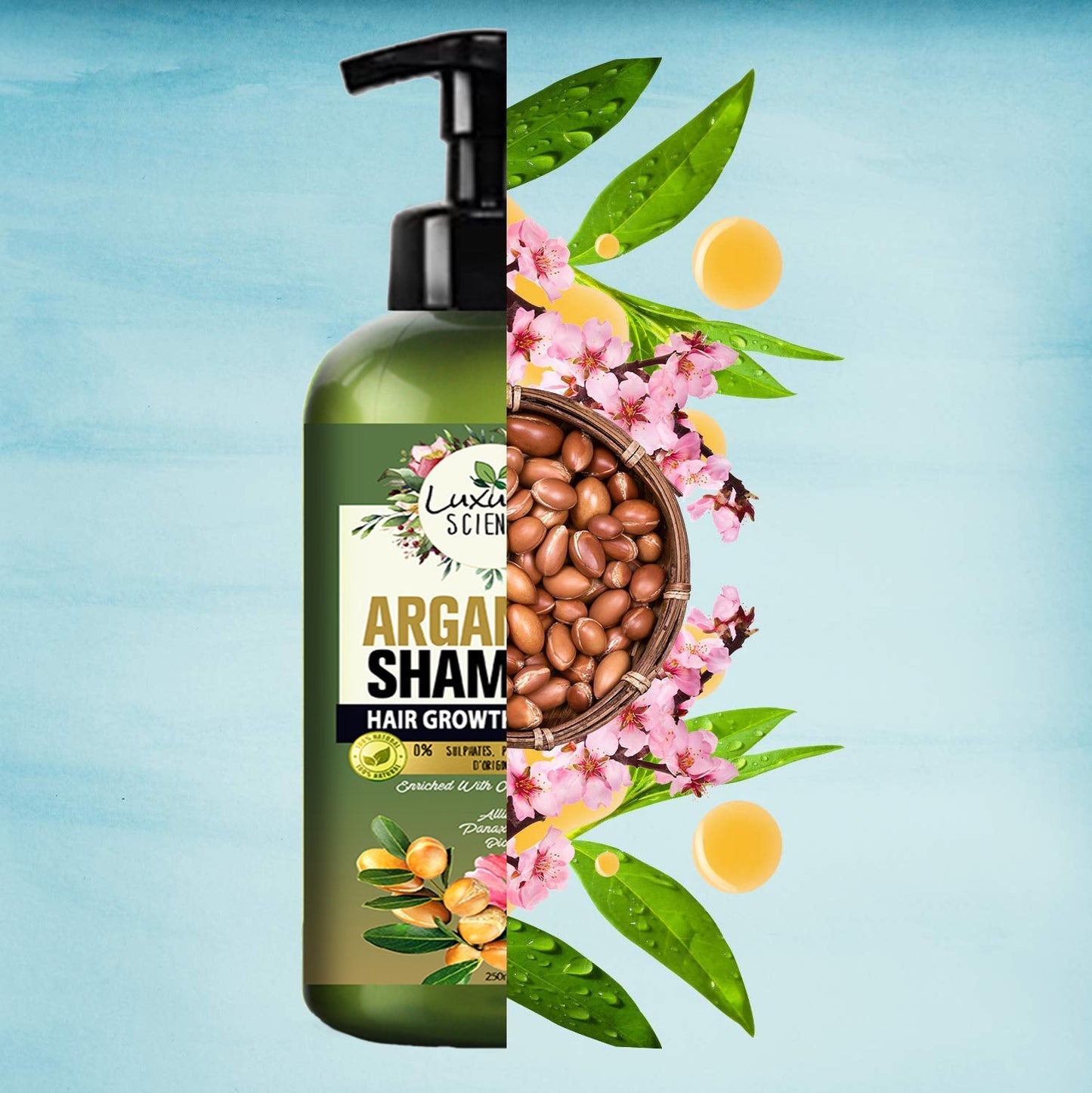 Luxura Sciences Moroccan Argan Oil Shampoo - DrMediCart
