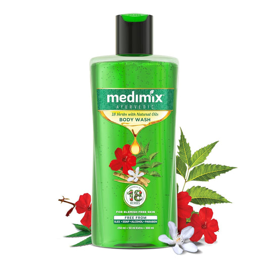 Medimix Ayurvedic 18 Herbs Body Wash With Natural Oils
