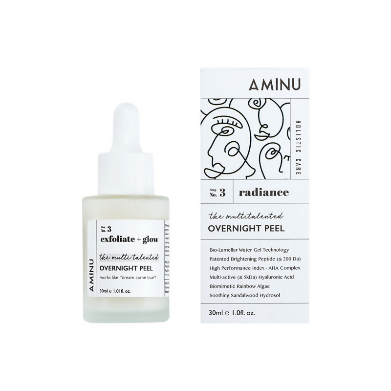 Aminu Overnight Peel for Dull, Uneven Skin & Congested Pores