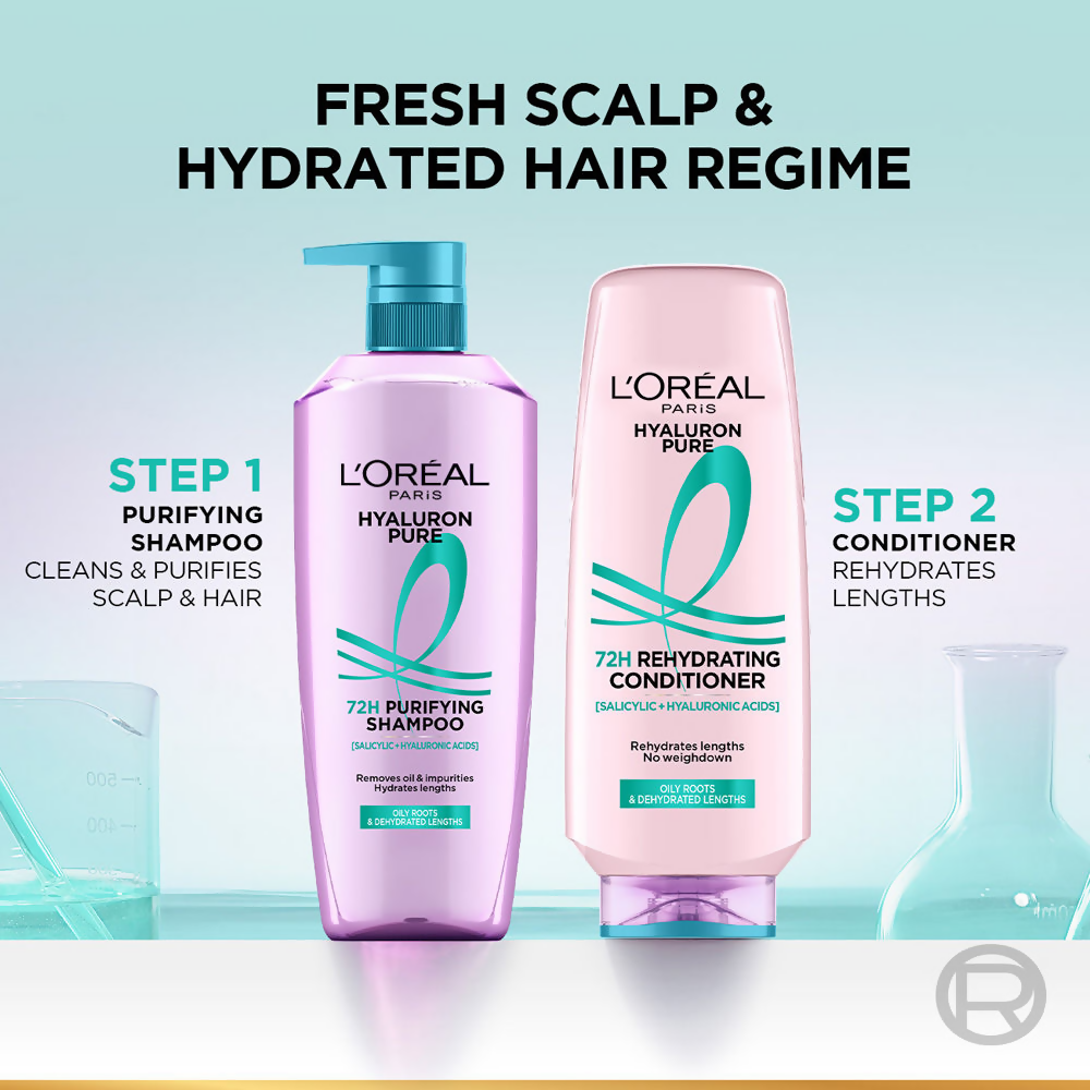 L'Oreal Paris Hyaluron Pure 72H Rehydrating Conditioner