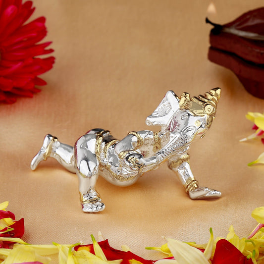 Buy Estele Gold-Polished Spiritual Lord Bal Ganesha Idol for Gifts & HouseWarming/Home/Office Decors