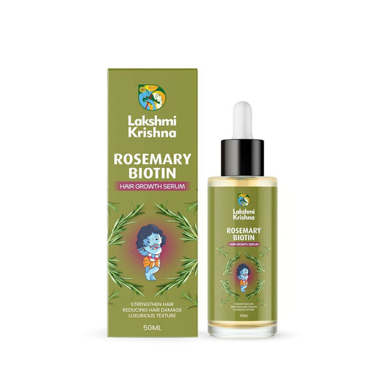 Lakshmi Krishna Naturals Rosemary Biotin Hair Growth Serum