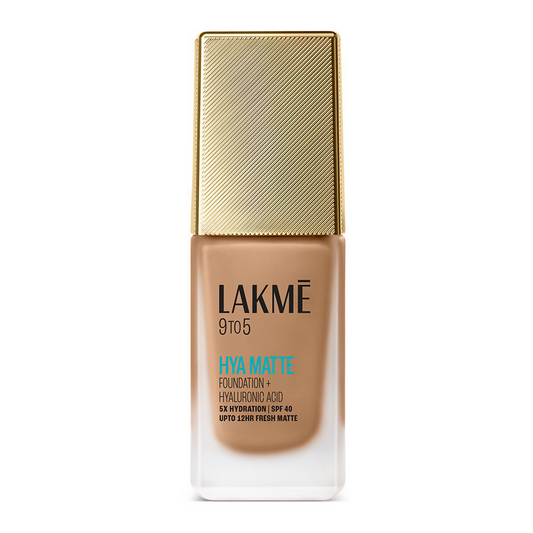 Lakme 9to5 Hya Matte Foundation + Hyaluronic Acid - Cool Tan