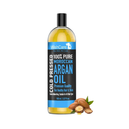 Buy Wishcare 100% Pure Cold Pressed & Natural Moroccan Argan Oil from DrMediCart, Ship from India to USA