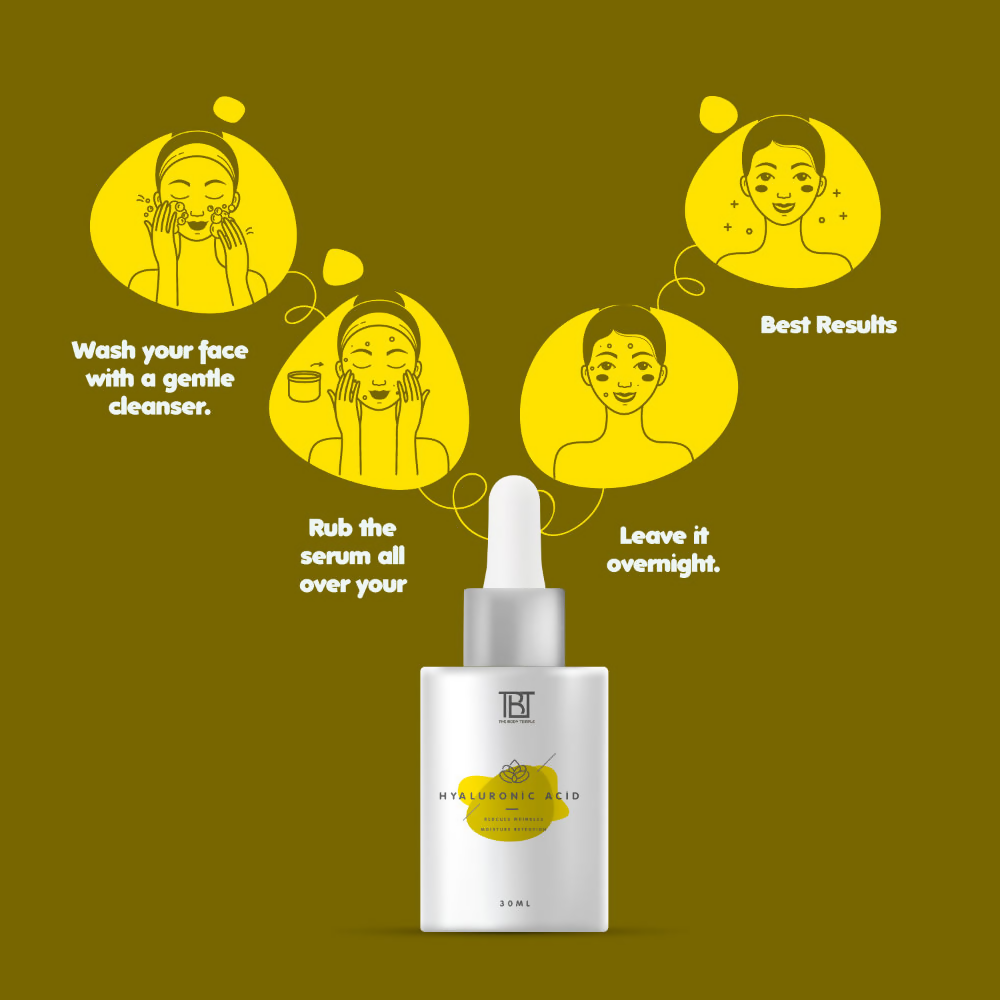 The Body Temple Hyaluronic Acid Face Serum