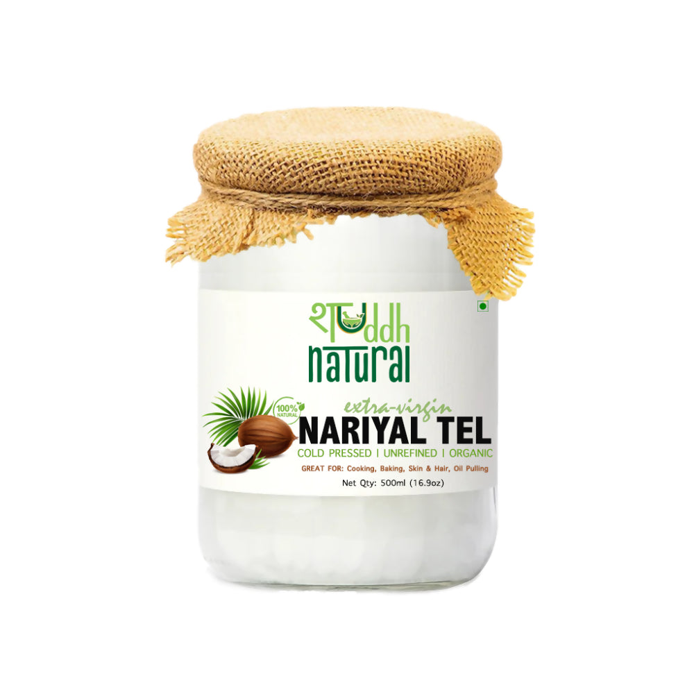 Buy Shuddh Natural Coconut Oil Cold Pressed from DrMediCart, Ship from India to USA