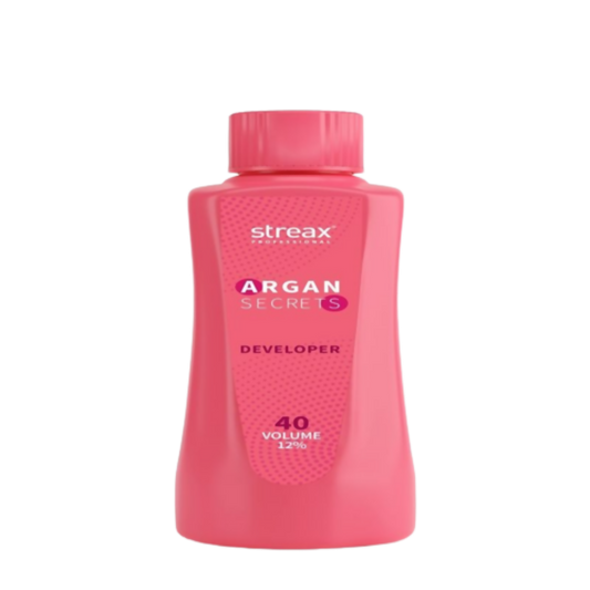 Streax Professional Developer for Argan Secrets Colourant - 40 Volume 12%