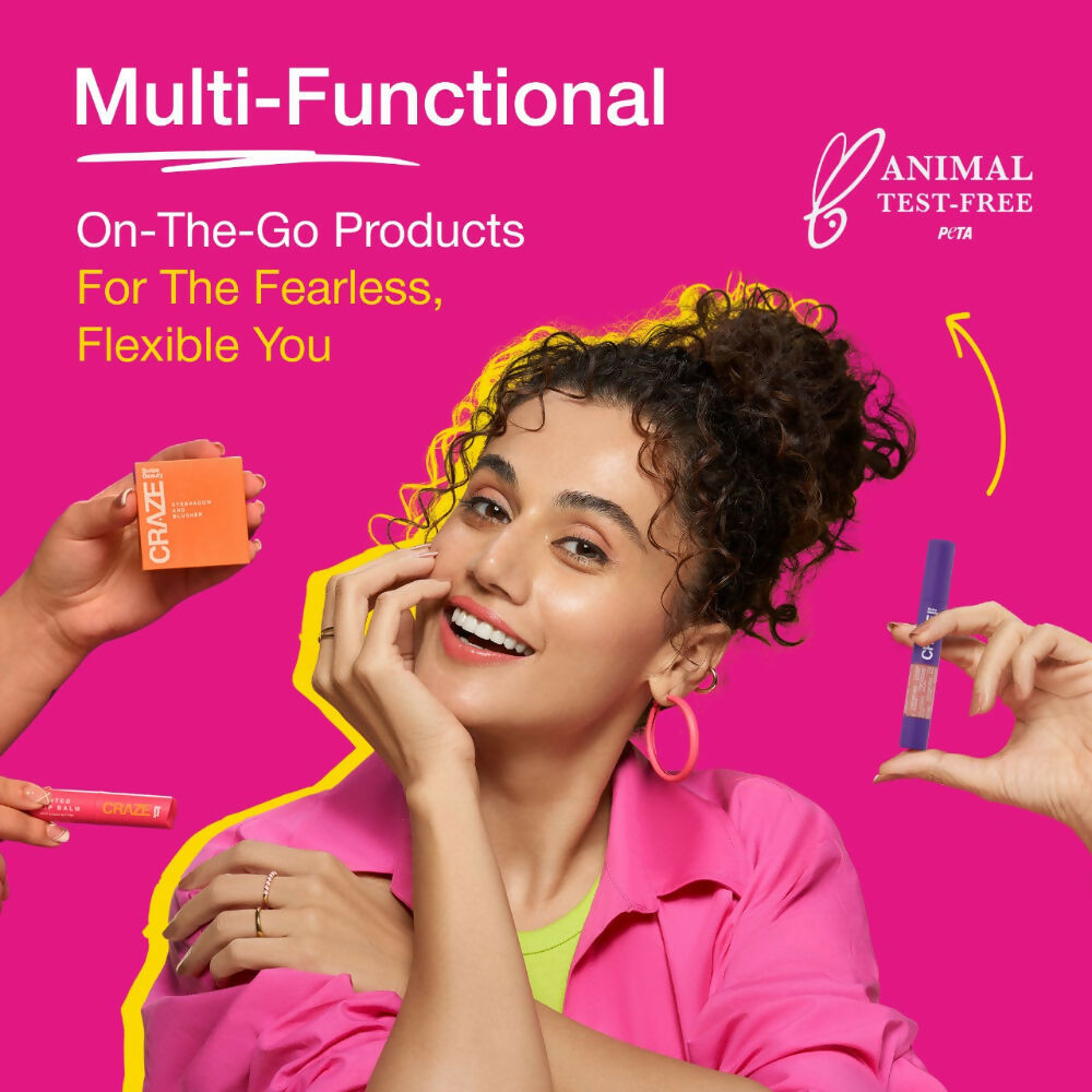 Swiss Beauty Craze Twosome Face Stick 2-In-1 Beauty Wand Concealer and Blush - 3 Medium - Pink