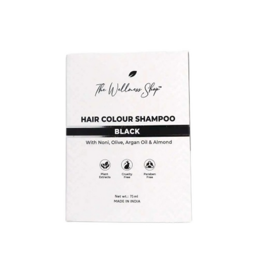 The Wellness Shop Hair Color Shampoo - Black