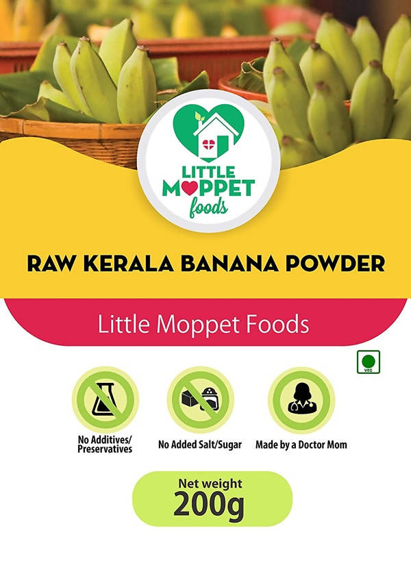 Little Moppet Foods Raw Kerala Banana Powder