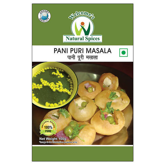 Welcome’s Natural Spices Pani Puri Masala Powder
