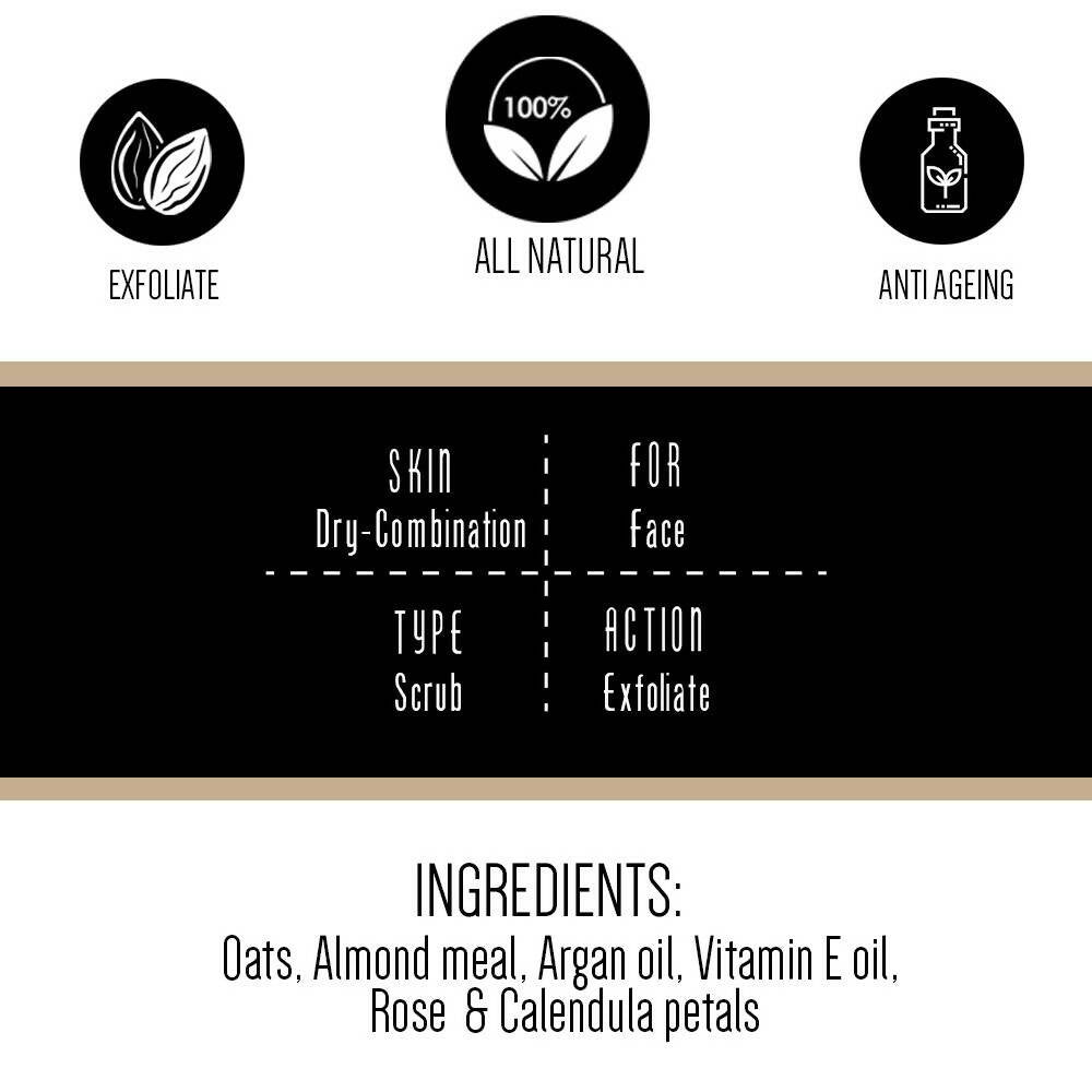 Gulnare Skincare Sweet Almond Face Exfoliator