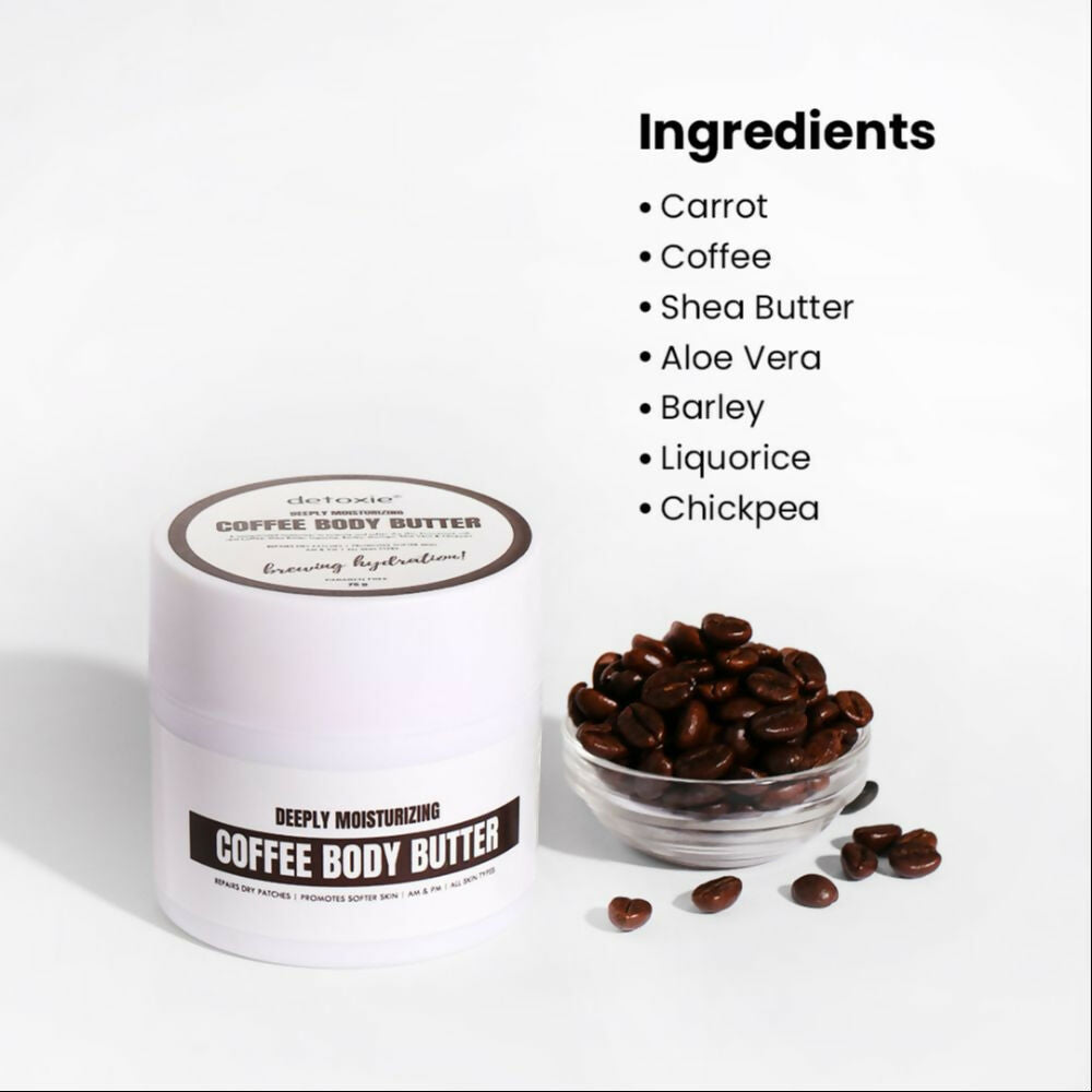 Detoxie Deeply Moisturizing Coffee Body Butter