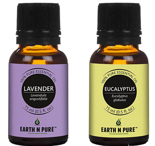 Earth N Pure Eucalyptus & Lavender Essential Oils