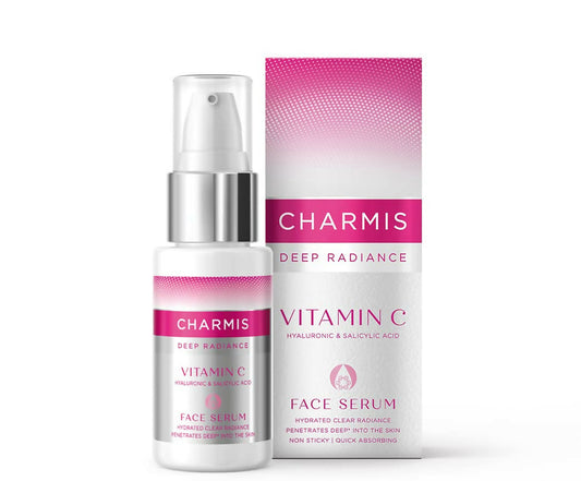 Charmis Deep Radiance Vitamin C Face Serum With Hyaluronic Acid and Salicylic Acid