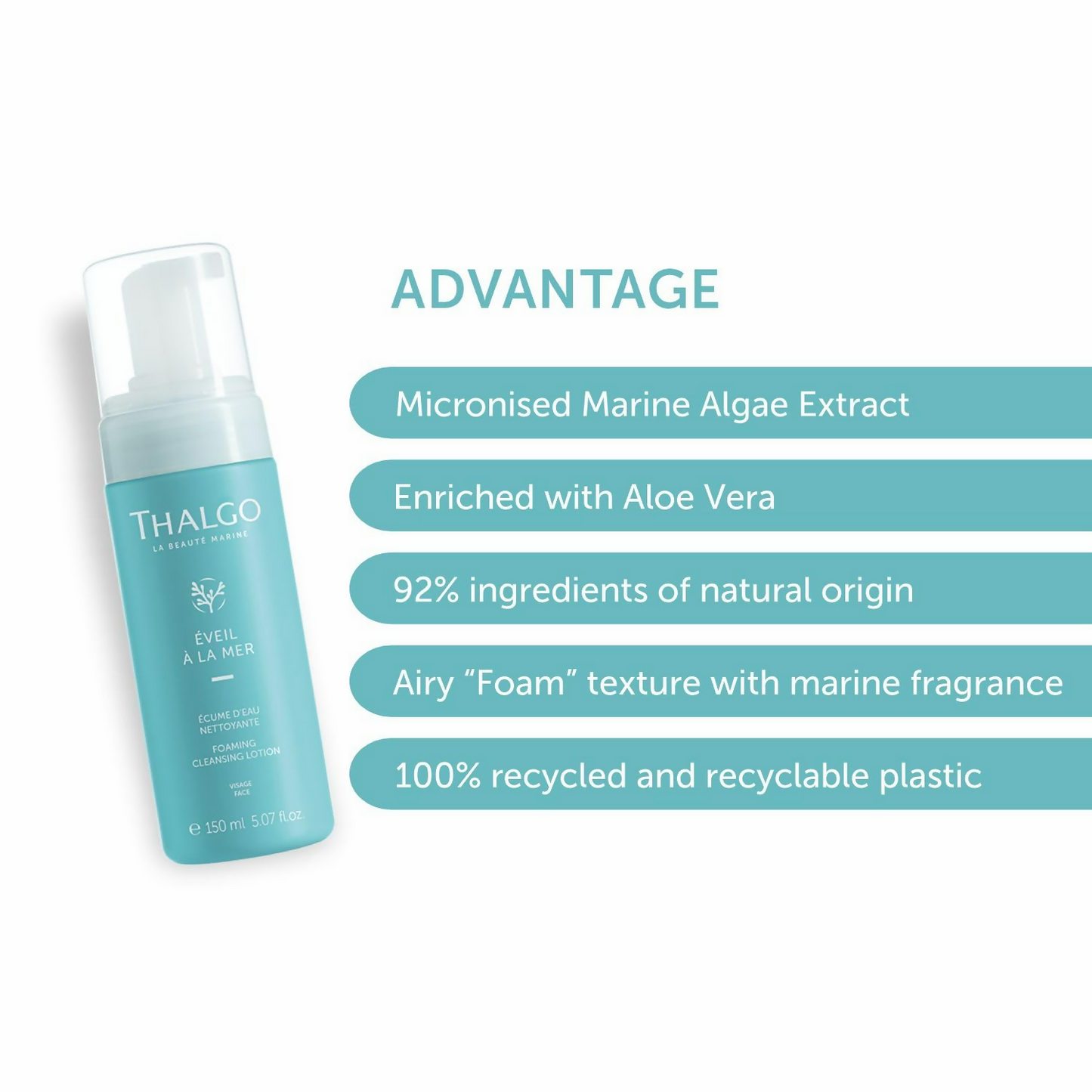 Thalgo Foaming Cleansing Lotion - Gentle Face Wash