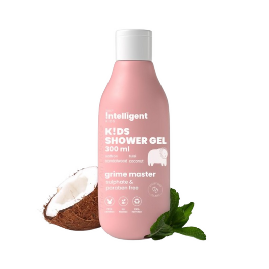 TuCo Intelligent Kids Grime Master Shower Gel With Tulsi, Saffron & Sandalwood