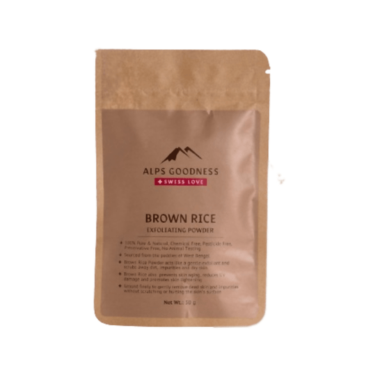 Alps Goodness Brown Rice Exfoliating Powder