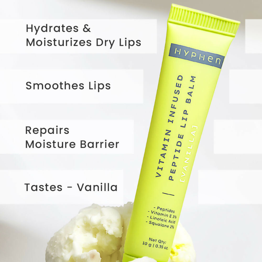 Hyphen By Kriti Sanon Vitamin Infused Peptide VIP Kit - Visible Dewy Glow & Moisturized, Juicy Lips