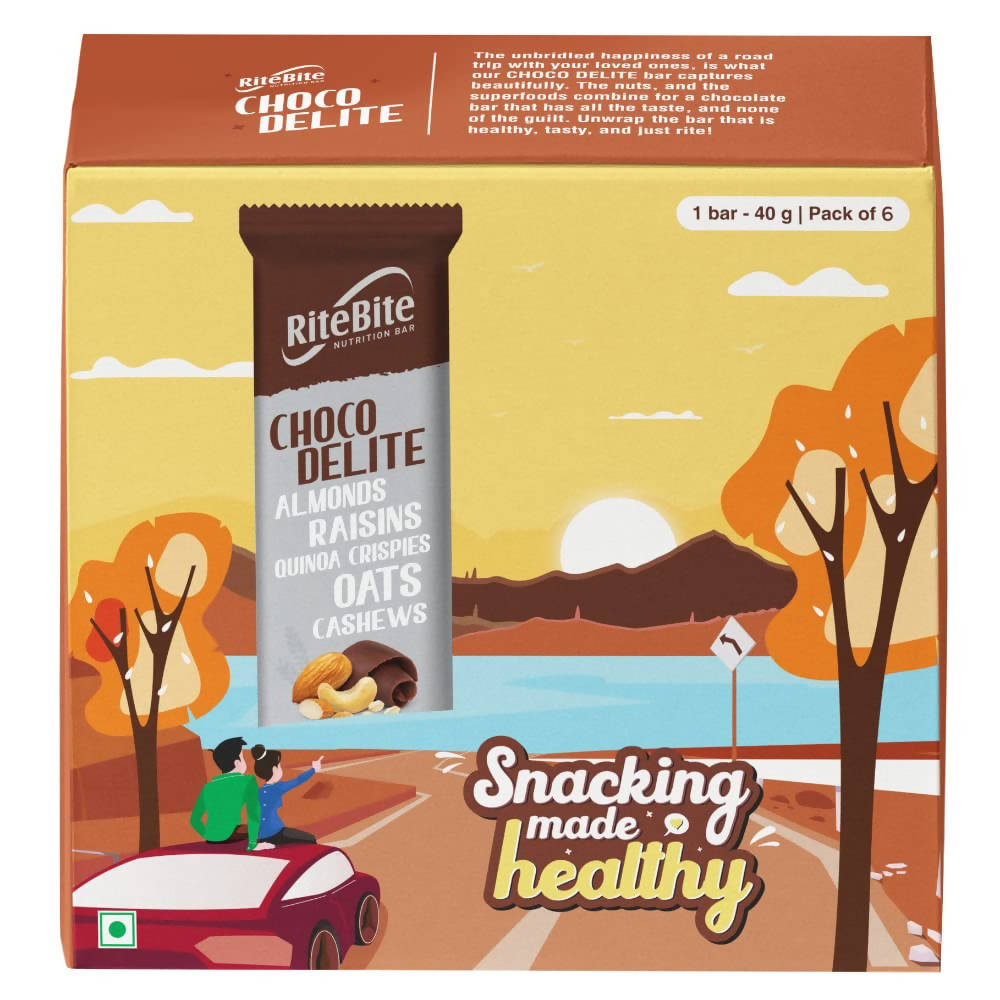 RiteBite Max Protein Choco Delite Energy Nutrition Bar