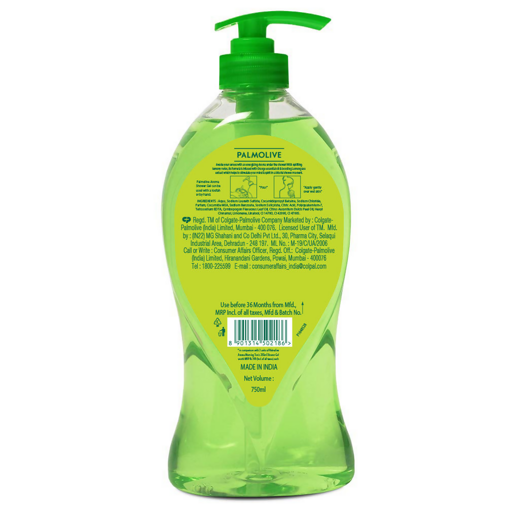 Palmolive Orange Essential Oil & Lemongrass Aroma Morning Boost Body Wash