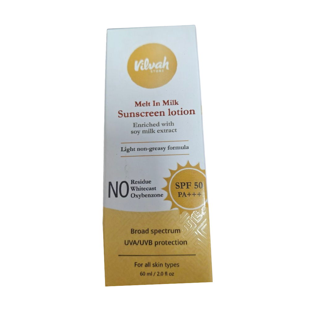 Vilvah Store Skin Brightening Face Serum & Sunscreen Combo