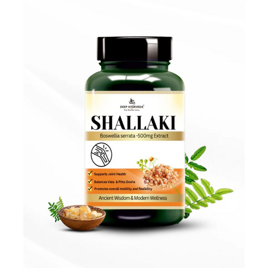Deep Ayurveda Shallaki 500mg Veg Capsule